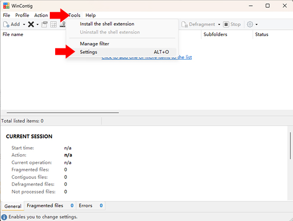 WinContig(免费磁盘碎片整理工具)