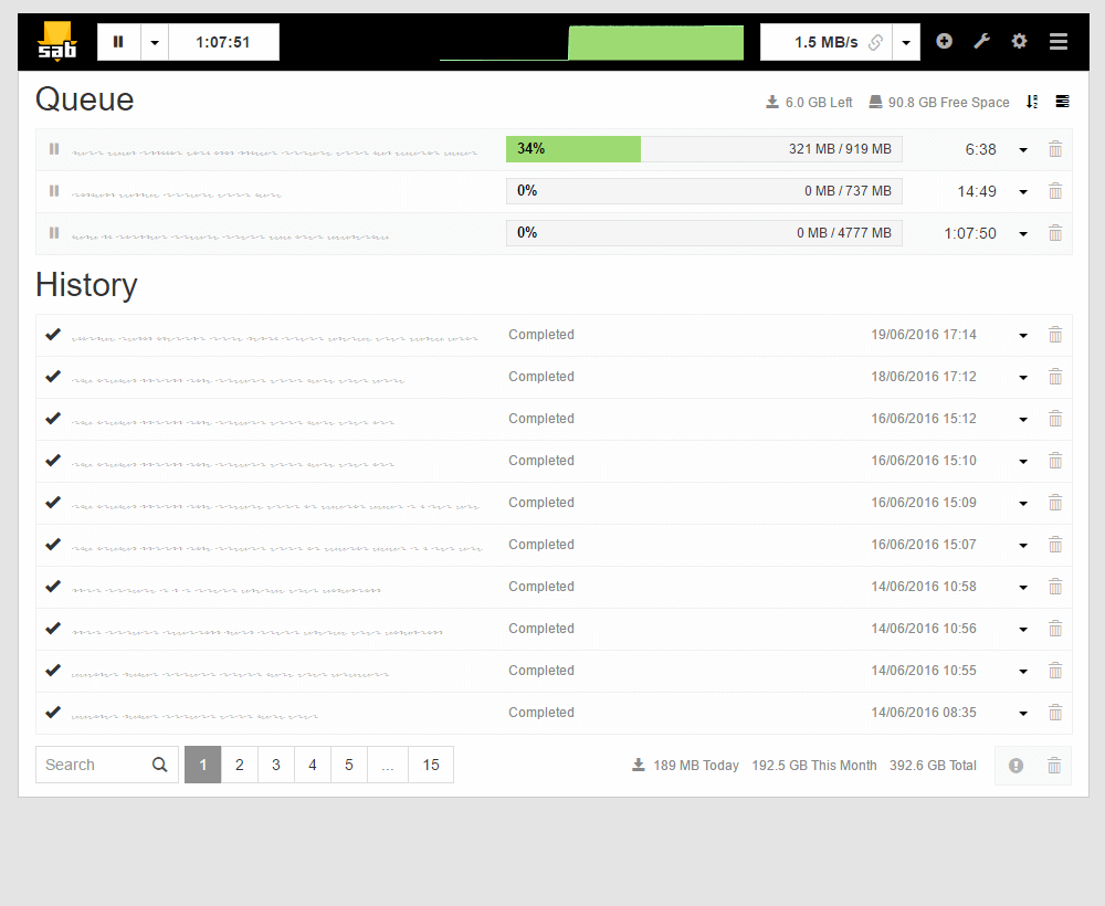 SABnzbd(开源二进制新闻阅读器) SABnzbd(开源二进制新闻阅读器)