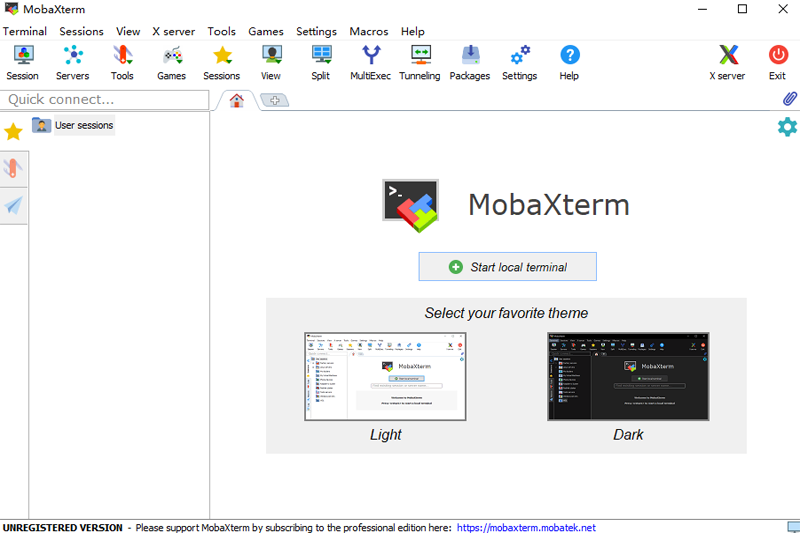 MobaXterm(SSH远程连接工具)