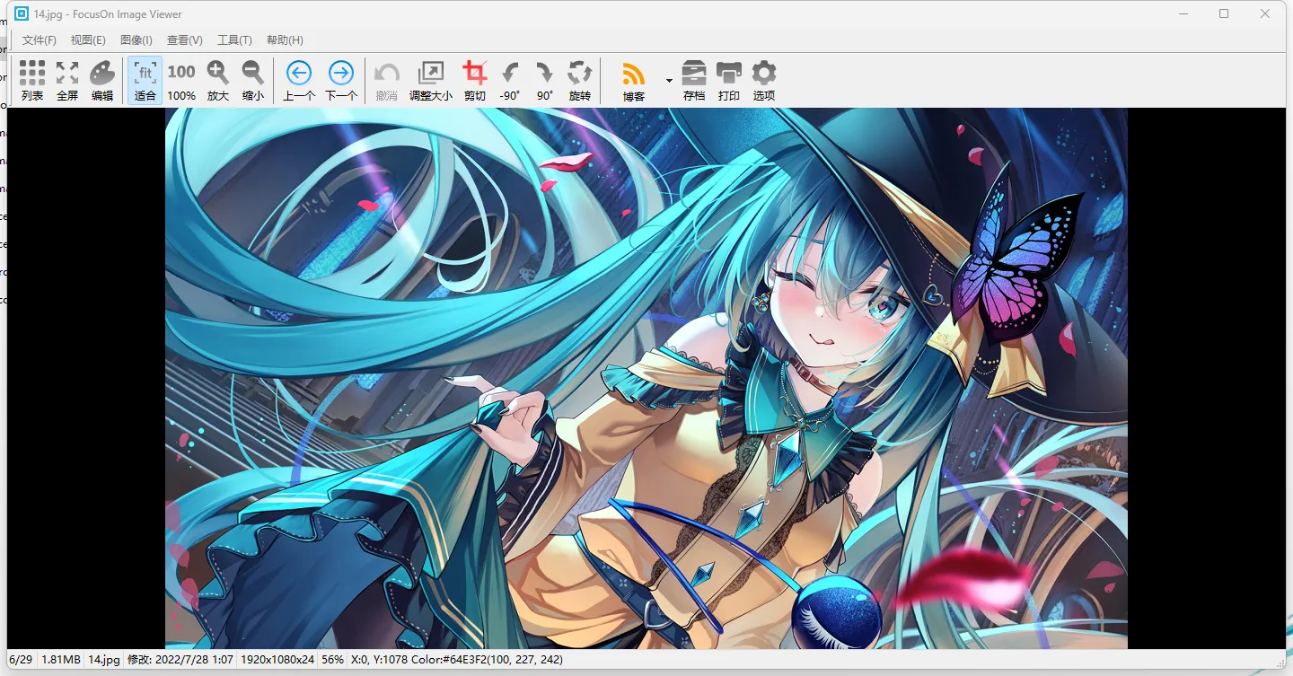 FocusOn Image Viewer(免费图片查看器)