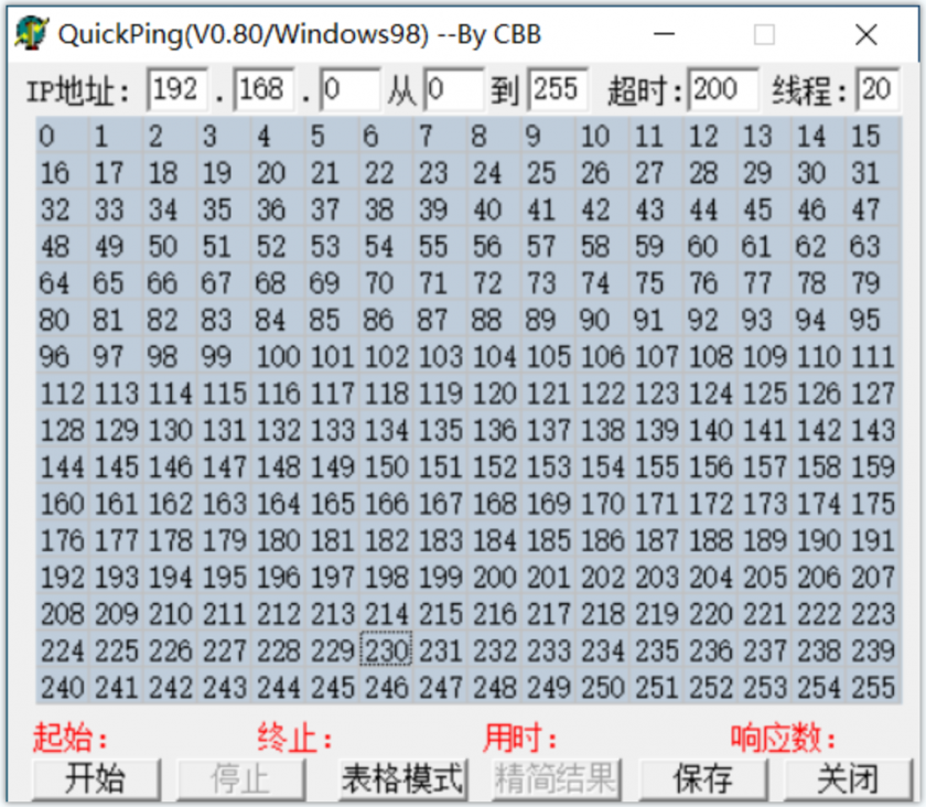 QuickPing(功能强大的网络监测工具) QuickPing(功能强大的网络监测工具)