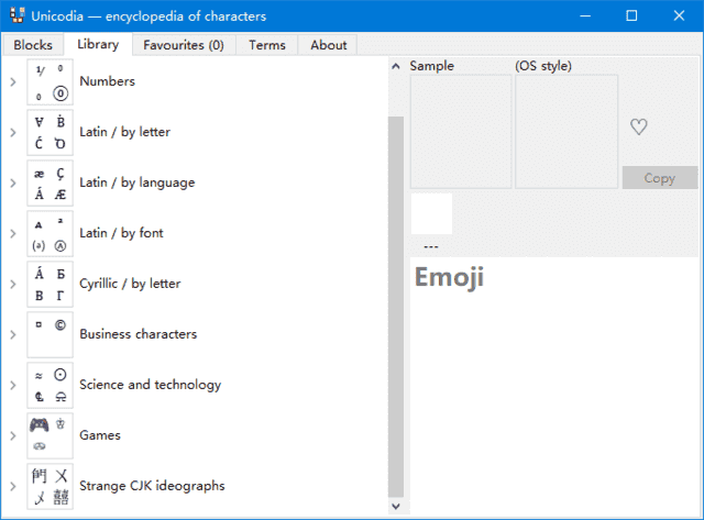 Unicodia(Unicode字符查询工具) v3.1.1 绿色版-王子主页