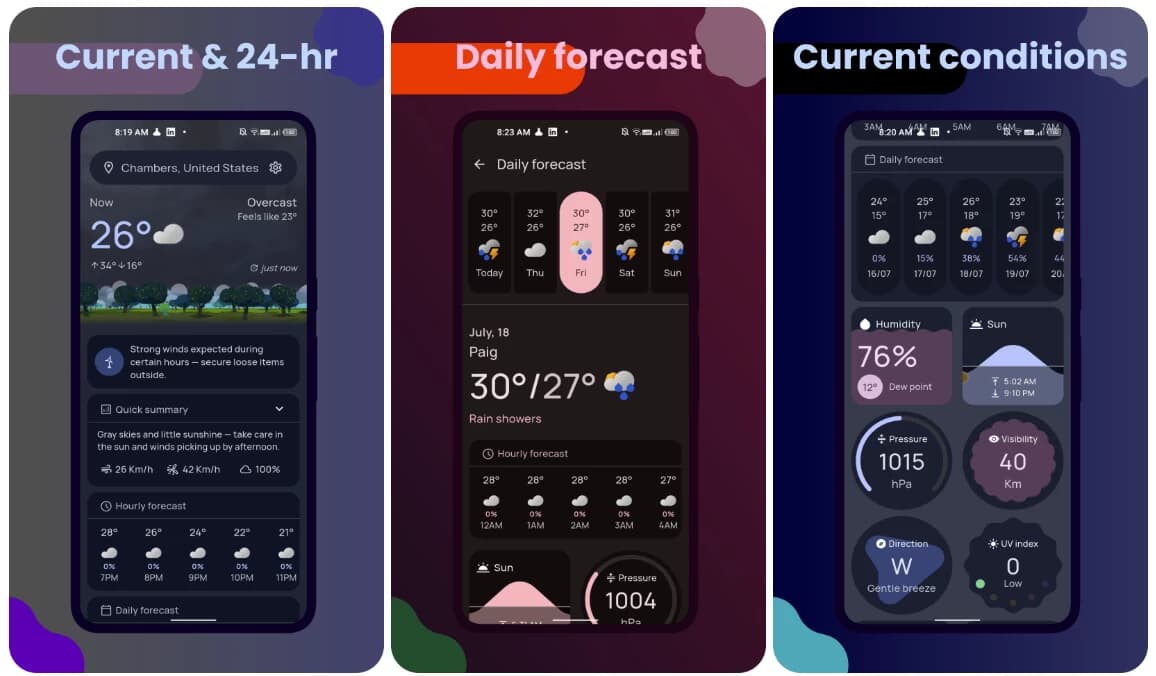 Weather Master 天气 v2.7.1 官方版-王子主页