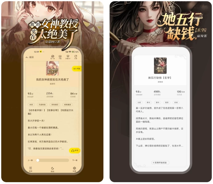 豌豆免费小说 v2.0.2 高级版，满足不同场景下的阅读需求-王子主页